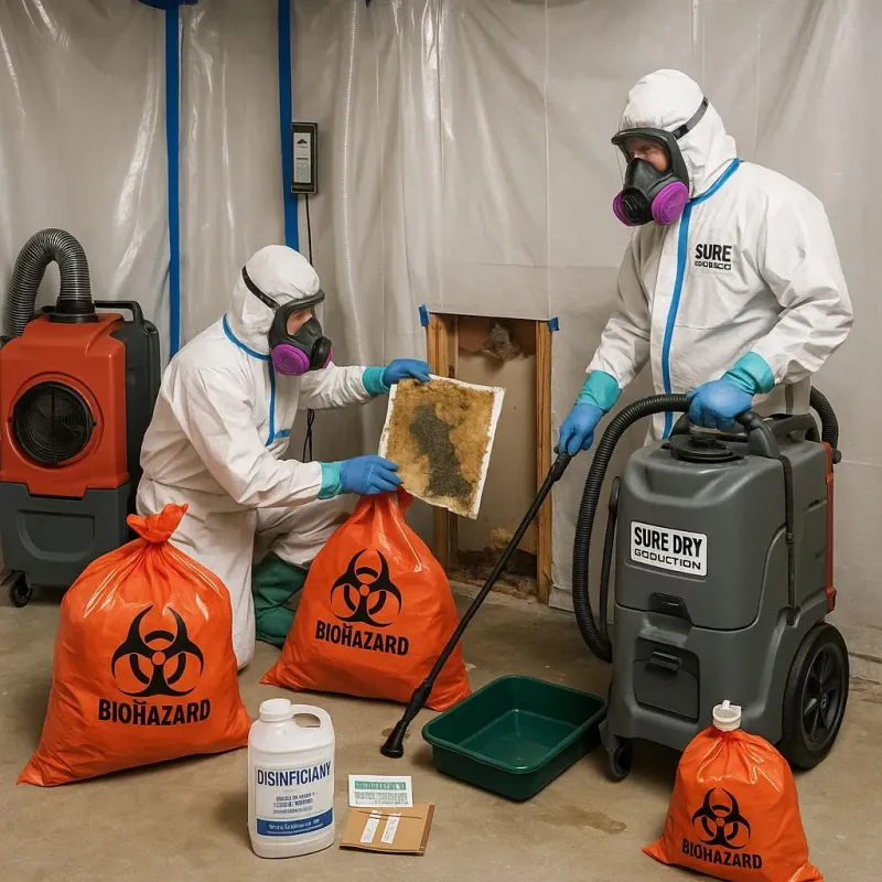 Contaminated Water Handling Protocols process in Fullerton, PA