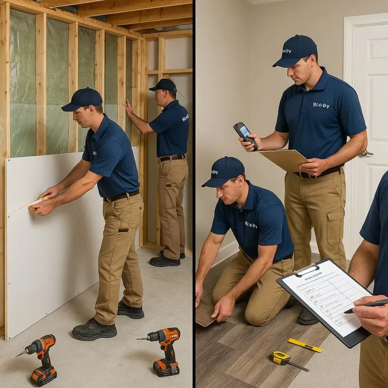 Repairs and Reconstruction process in Fullerton, PA