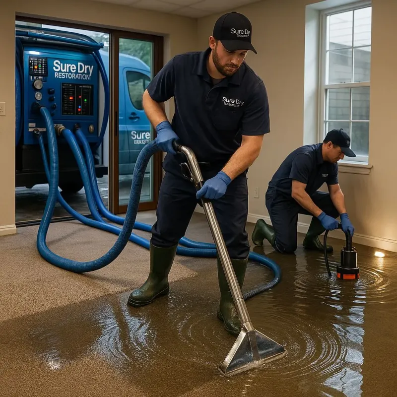 Water Extraction and Removal process in Fullerton, PA